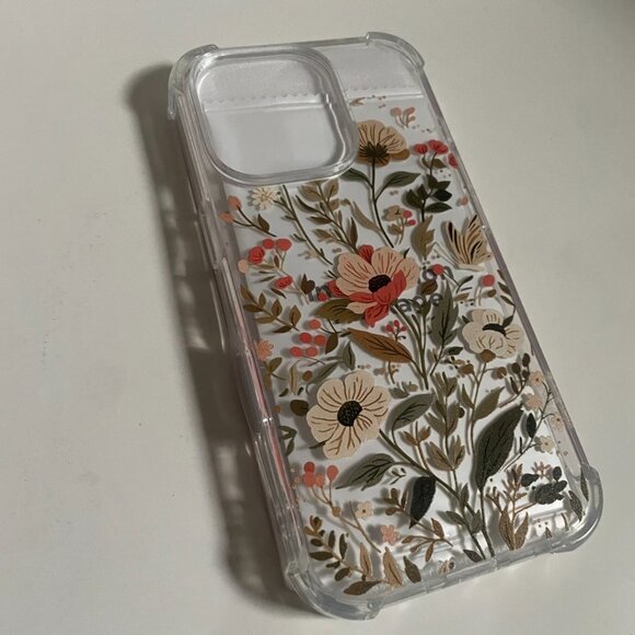 Floral Clear Phone Case - Picture 6 of 11